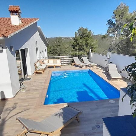 Villa Avril Piscina Privada Y Amplias Terrazas Olivella Bagian luar foto