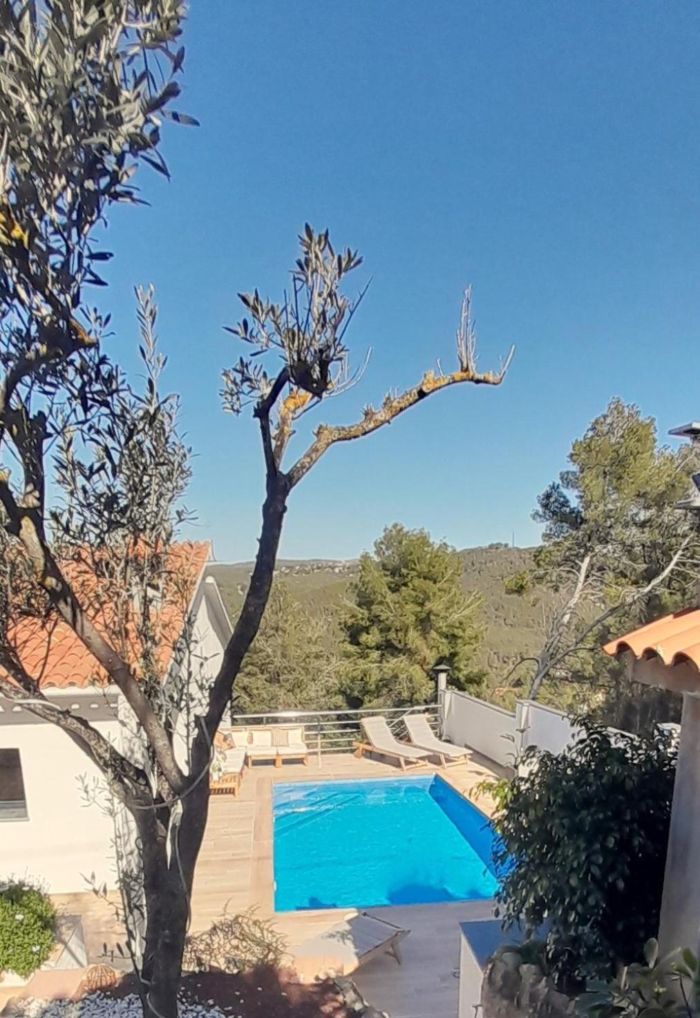 Villa Avril Piscina Privada Y Amplias Terrazas Olivella Bagian luar foto