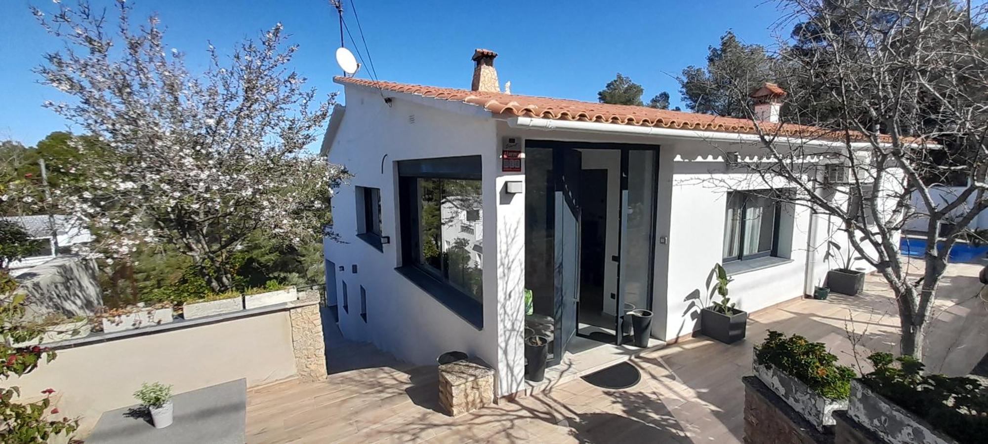 Villa Avril Piscina Privada Y Amplias Terrazas Olivella Bagian luar foto