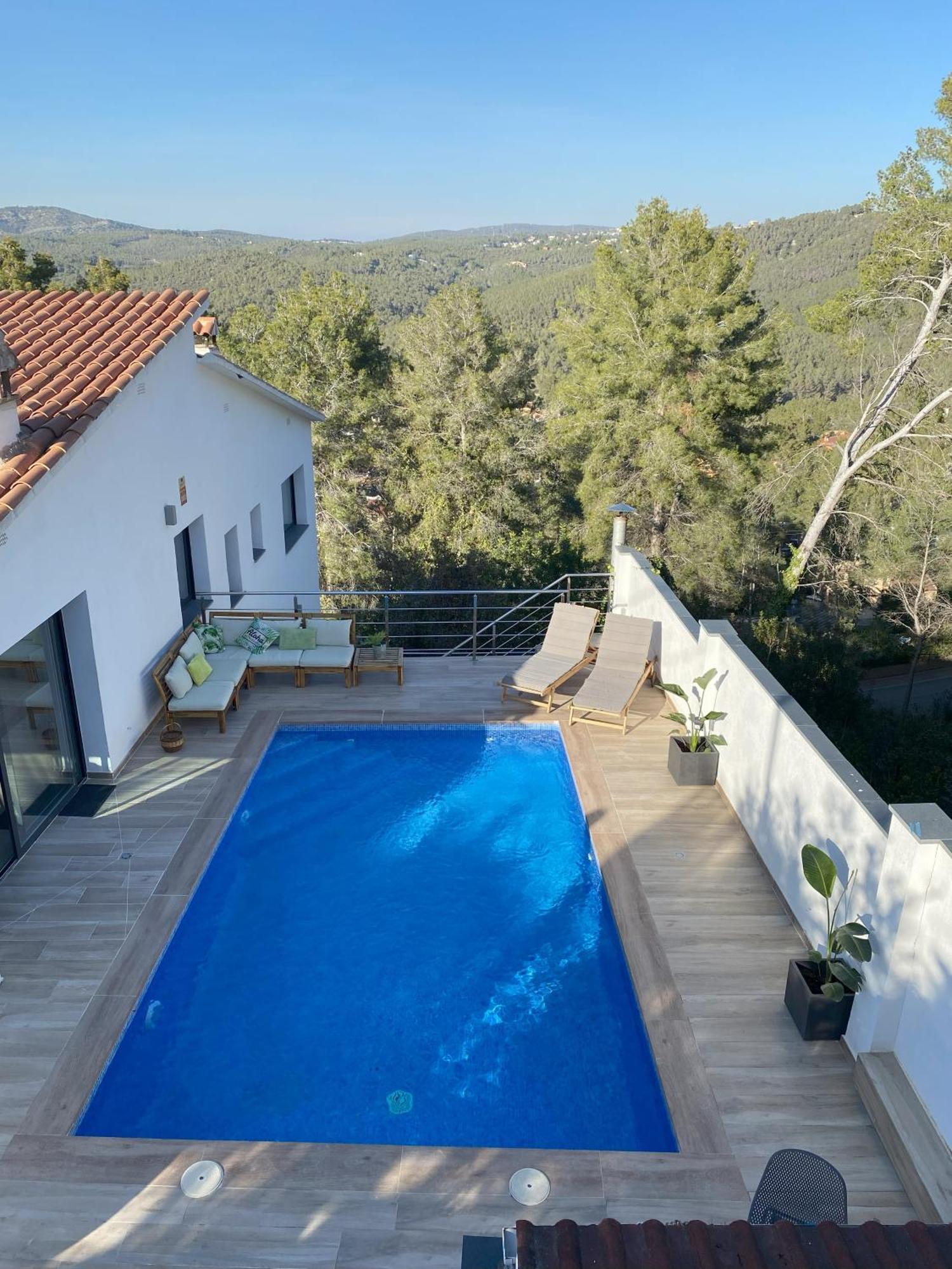 Villa Avril Piscina Privada Y Amplias Terrazas Olivella Bagian luar foto